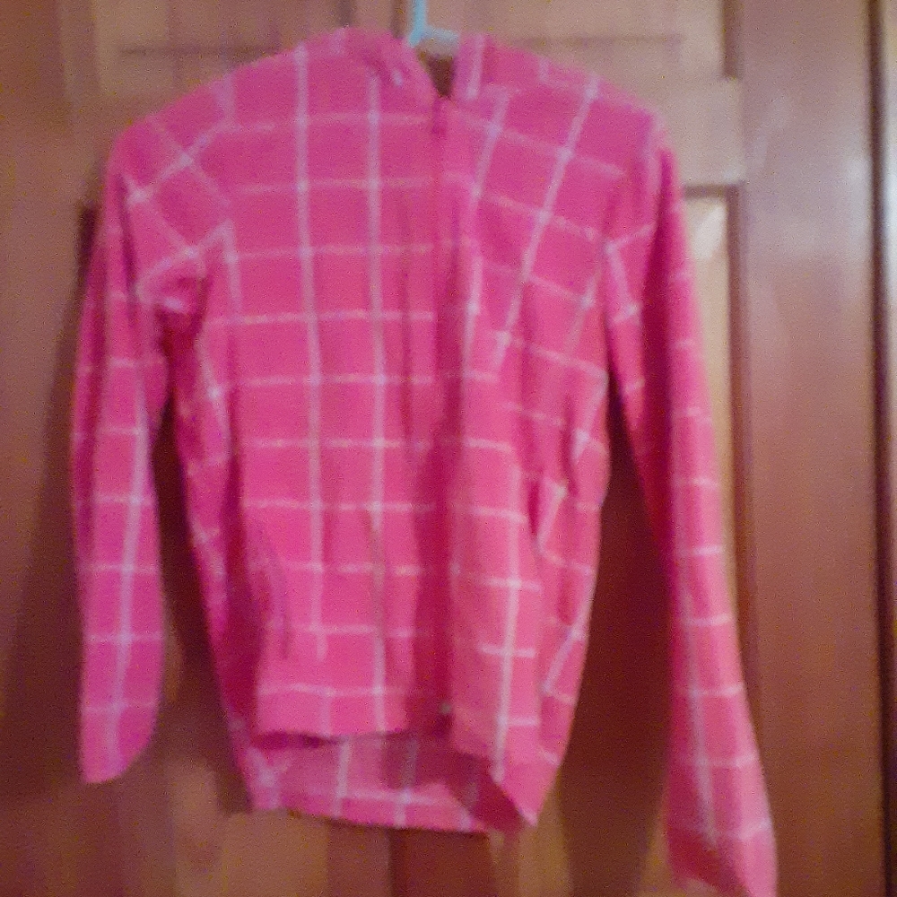 A plaid old navy jacket